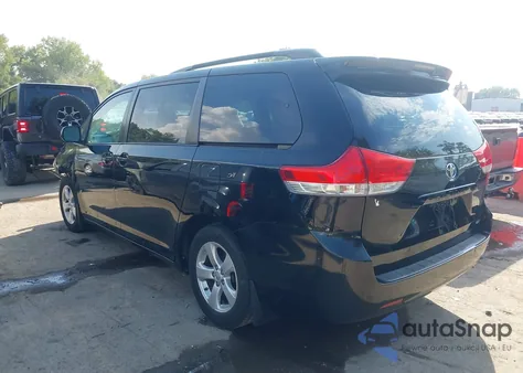 2014 Toyota Sienna Le V6 8 Passenger из США, поврежденный, VIN 5TDKK3DC6ES463130